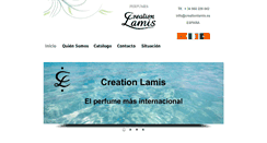 Desktop Screenshot of creationlamis.es
